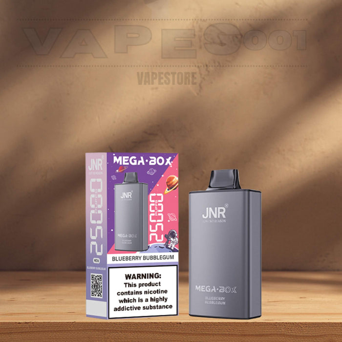 JNR - Mega Box 25K puffs - 2% Nicotine - Puff / Disposable Vape Vapes001 JNR - Mega Box 25K puffs - 2% Nicotine - Puff / Disposable Vape Vapes001
