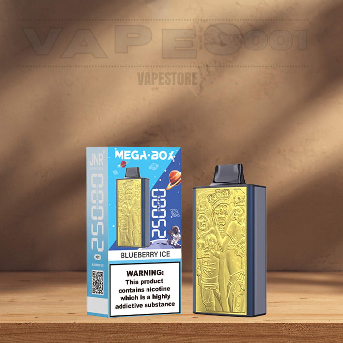 JNR - Mega Box 25K bouffées - 2% de Nicotine - Puff Jetable / Vape Disposable