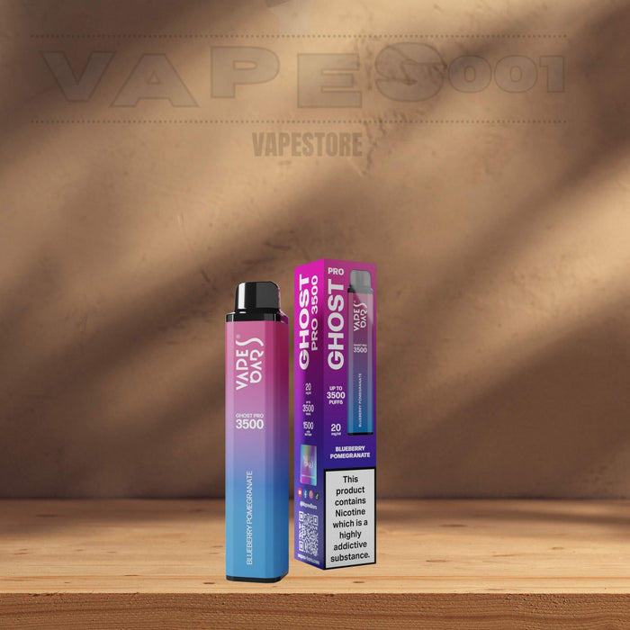 Ghost Pro 3500 - Wegwerp Vape - Disposable 2% Nicotine