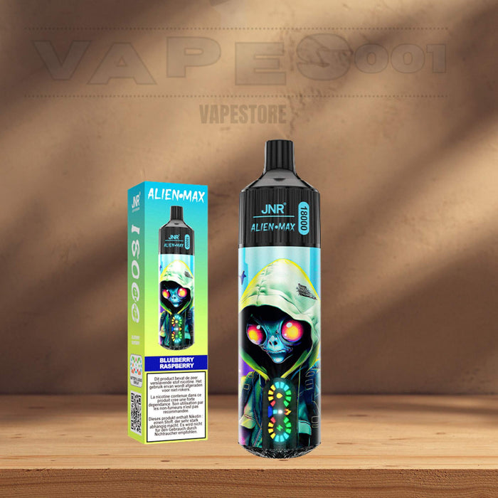 JNR - Alien Max - 18K - Disposable Puff Vapes001 JNR - Alien Max - 18K - Disposable Puff Vapes001