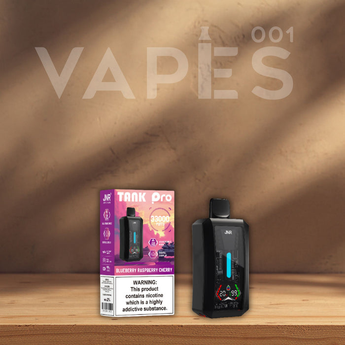 JNR - Tank Pro - 33000 Puffs - 2% Nicotine - Disposable Vape Vapes001 JNR - Tank Pro - 33000 Puffs - 2% Nicotine - Disposable Vape Vapes001