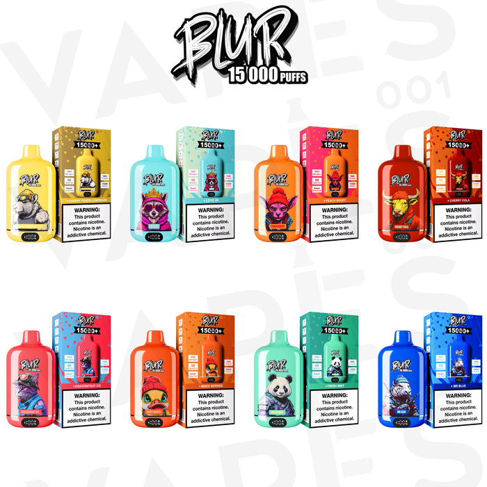 Blur – 15000 – Wegwerp Vape / Disposable – 2% Nicotine