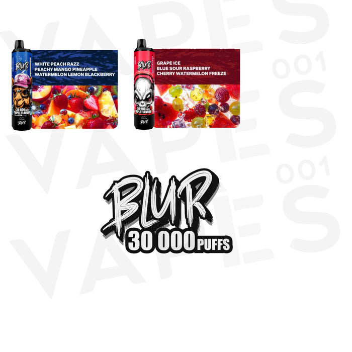 Blur 30000 – Vaper Desechable 2% Nicotina – Triple Sabor