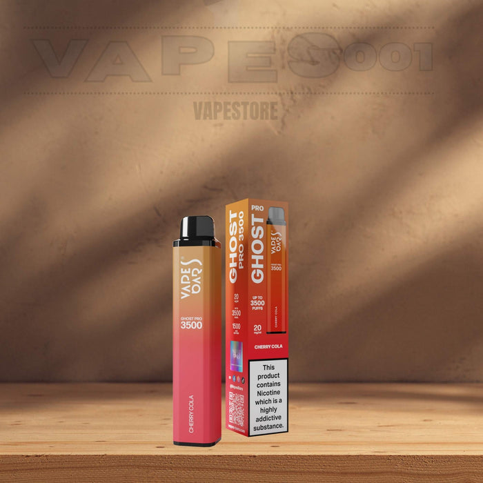 Ghost® Pro 3500 - Puff Jetable / Vape Disposable 2% Nicotine