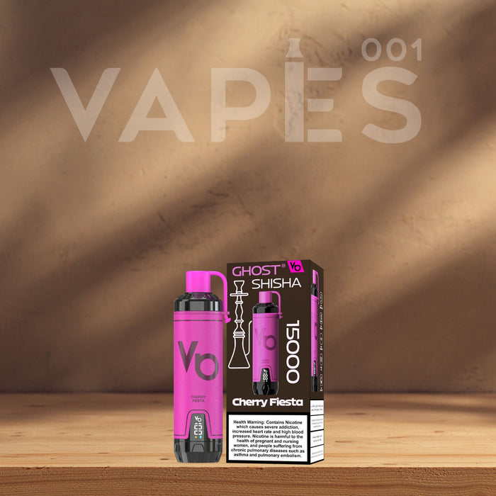 Ghost Shisha 15K - Wegwerp Vape / Disposable 0.5% Nicotine