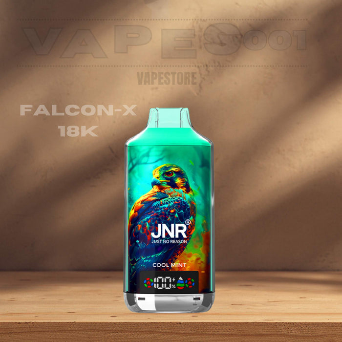 JNR- Falcon X 18K - Disposable Puff Vapes001 JNR- Falcon X 18K - Disposable Puff Vapes001