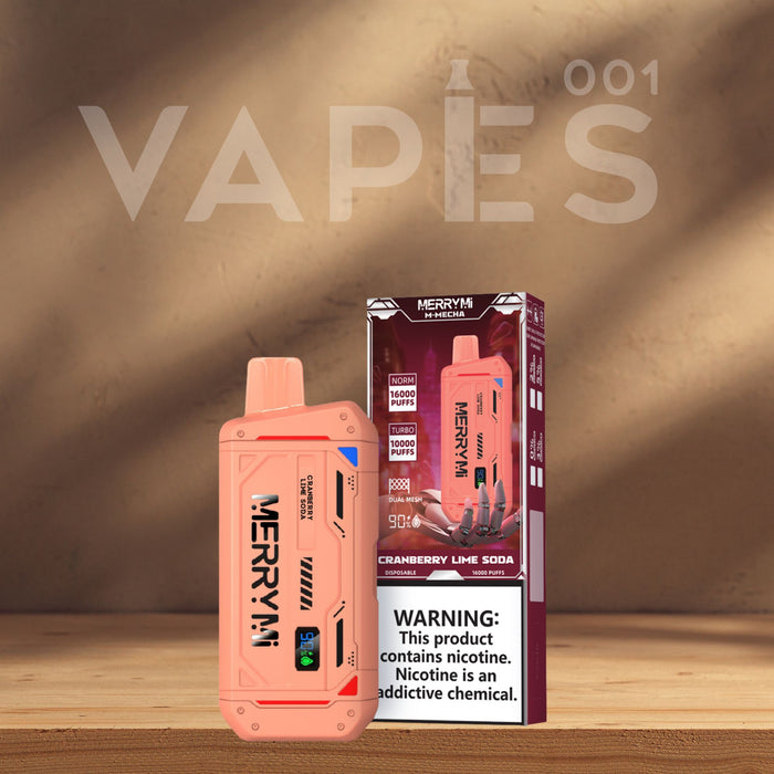 Merry-Mi - M-Mecha 16K - Puffs / Disposable Vape