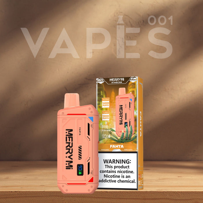 Merry-Mi - M-Mecha 16K - Puffs / Disposable Vape
