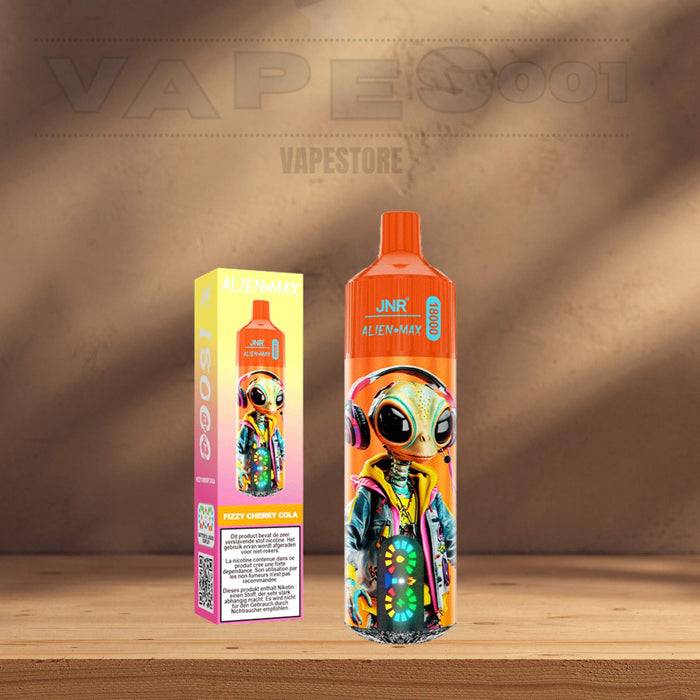 JNR - Alien Max - 18K - Disposable Puff Vapes001 JNR - Alien Max - 18K - Disposable Puff Vapes001