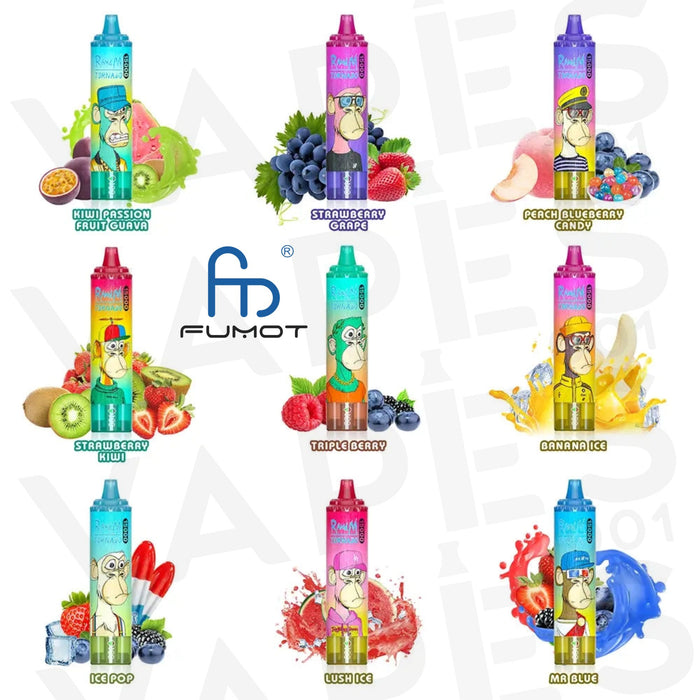 Fumot - Tornado 15K - Puff Jetable / Vape Disposable 2% Nicotine