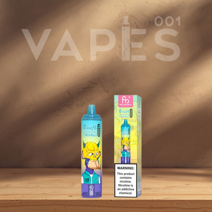 Fumot - Tornado 15K - Puff Jetable / Vape Disposable 2% Nicotine
