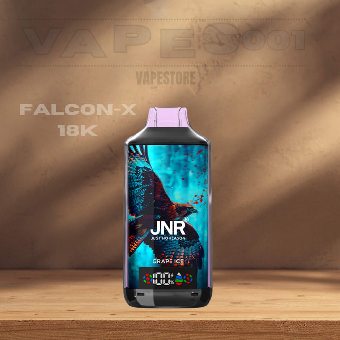JNR- Falcon X 18K - Disposable Puff Vapes001 JNR- Falcon X 18K - Disposable Puff Vapes001