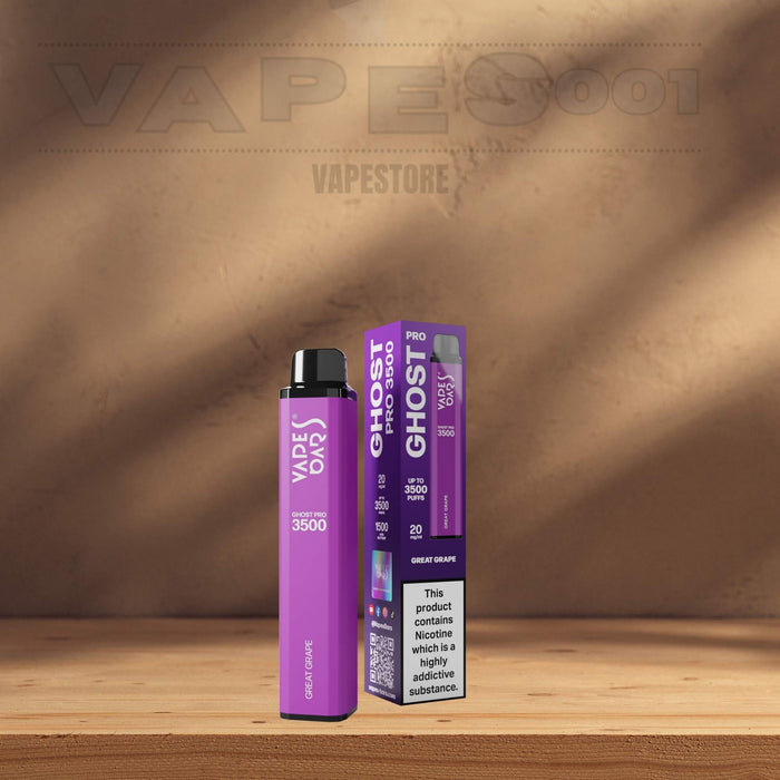 Ghost Pro 3500 - Puff / Disposable Vape 2% Nicotine Vapes001 Ghost Pro 3500 - Puff / Disposable Vape 2% Nicotine Vapes001