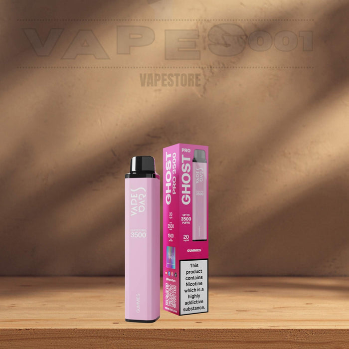 Ghost Pro 3500 - Puff / Disposable Vape 2% Nicotine Vapes001 Ghost Pro 3500 - Puff / Disposable Vape 2% Nicotine Vapes001