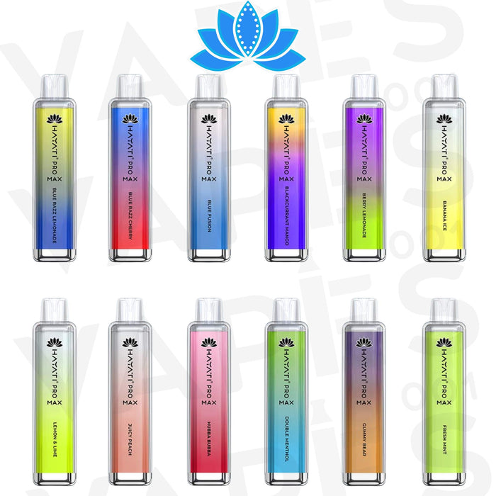 Hayati Pro Max 4000 - Puff Jetable / Vape Disposable -  0% nicotine