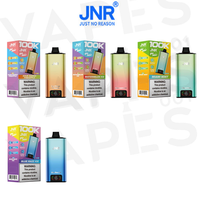JNR – BigMac 100K – Engångs Vape / Disposable – 2% Nikotin