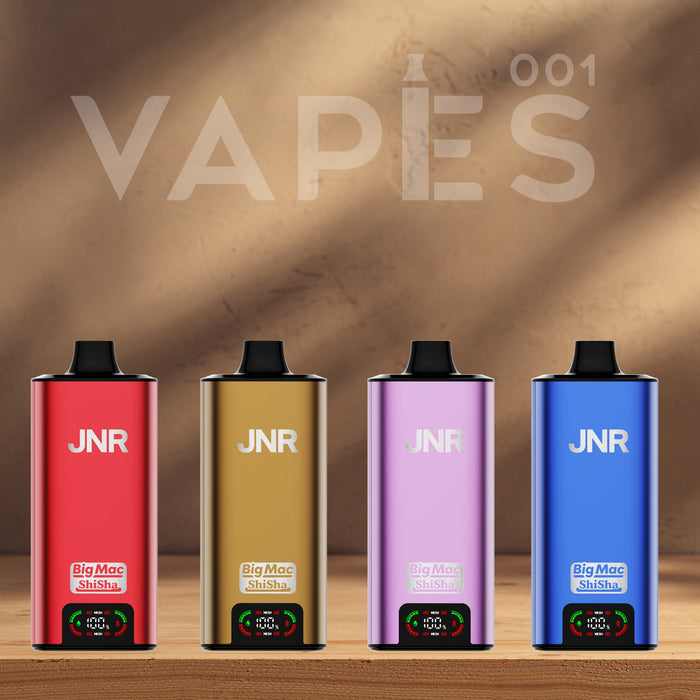 JNR – BigMac Shisha 80.000 – Engangs Vape / Disposable – 2 % Nikotin