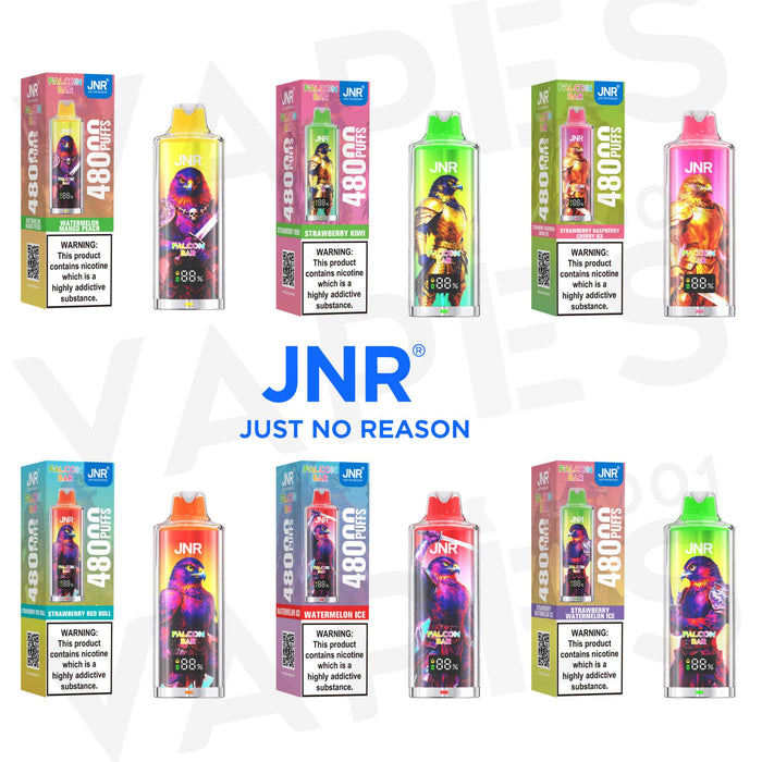 JNR - Falcon Bar 48K - Puff Jetable / Vape Disposable 2% Nicotine