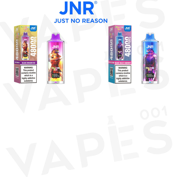 JNR - Falcon Bar 48K - Puff Jetable / Vape Disposable 2% Nicotine