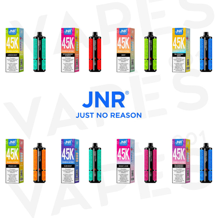 JNR – Shisha Ultra 45K – Usa e Getta / Disposable – 2 % Nicotina
