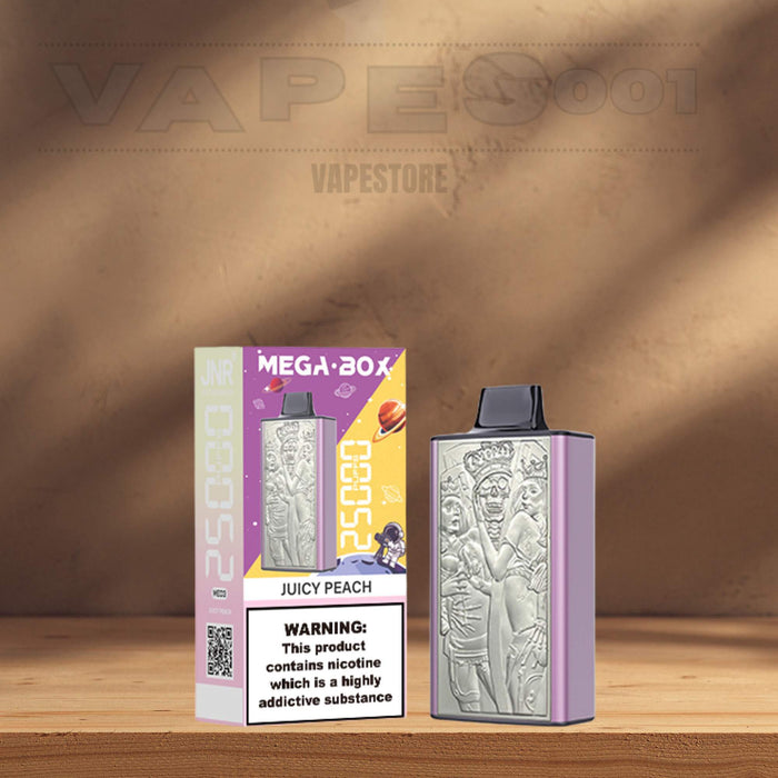 JNR - Mega Box 25K puffs - 2% Nicotine - Puff / Disposable Vape Vapes001 JNR - Mega Box 25K puffs - 2% Nicotine - Puff / Disposable Vape Vapes001