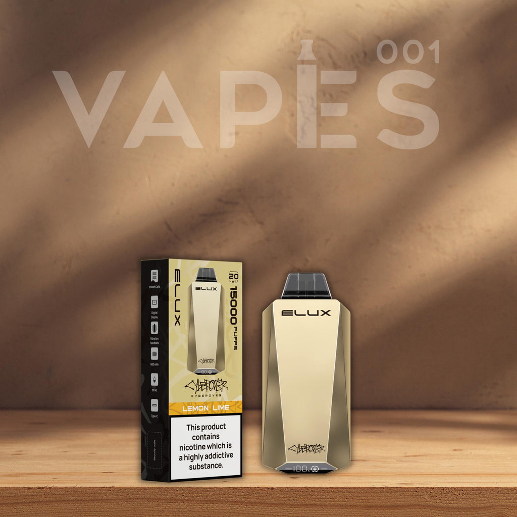 ELUX - CyberOver - 15000 Puffs - 2% nicotine - Vape Disposable  Vapes001