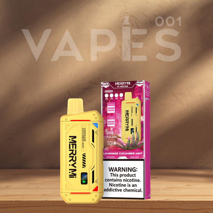 Merry-Mi - M-Mecha 16K - Puffs / Disposable Vape Vapes001 Merry-Mi - M-Mecha 16K - Puffs / Disposable Vape Vapes001