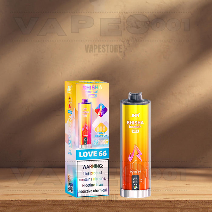 JNR - Shisha Hookah Max 22K - Wegwerp Vape - Disposable - 2% nicotine