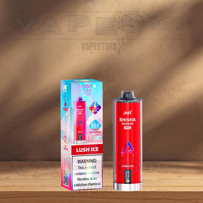 JNR - Shisha Hookah Max 22K - Engangs Vape / Disposable - 2% Nikotin