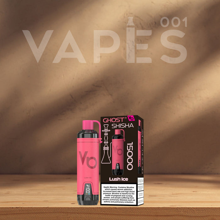 Ghost Shisha 15K - Wegwerp Vape / Disposable 0.5% Nicotine