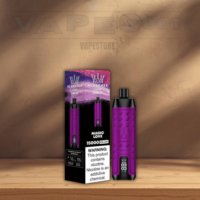 Al Fakher Crown Bar Pro Max 15K - Wegwerp Vape 