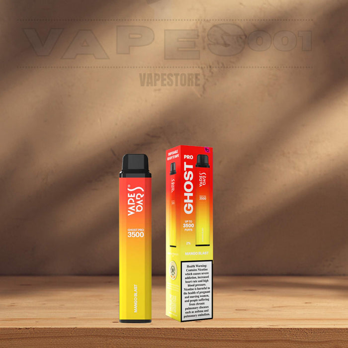 Ghost Pro 3500 - Puff / Disposable Vape 2% Nicotine Vapes001 Ghost Pro 3500 - Puff / Disposable Vape 2% Nicotine Vapes001