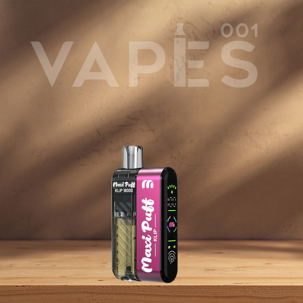 Maxi Puff Klip 18K Pod & Cartridge 0% Nicotine Vapes001 Maxi Puff Klip 18K Pod & Cartridge 0% Nicotine Vapes001