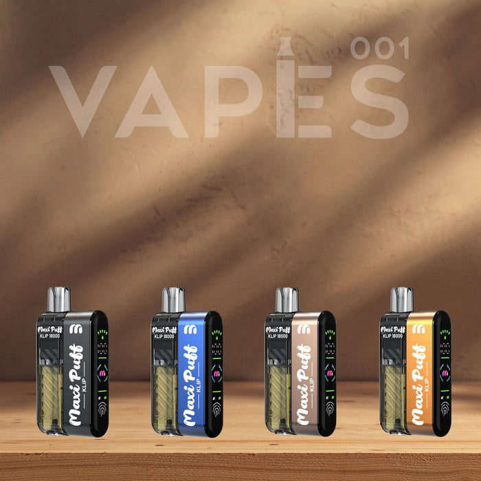 Maxi Puff Klip 18k - Pod & Cartouche - 0% nicotine