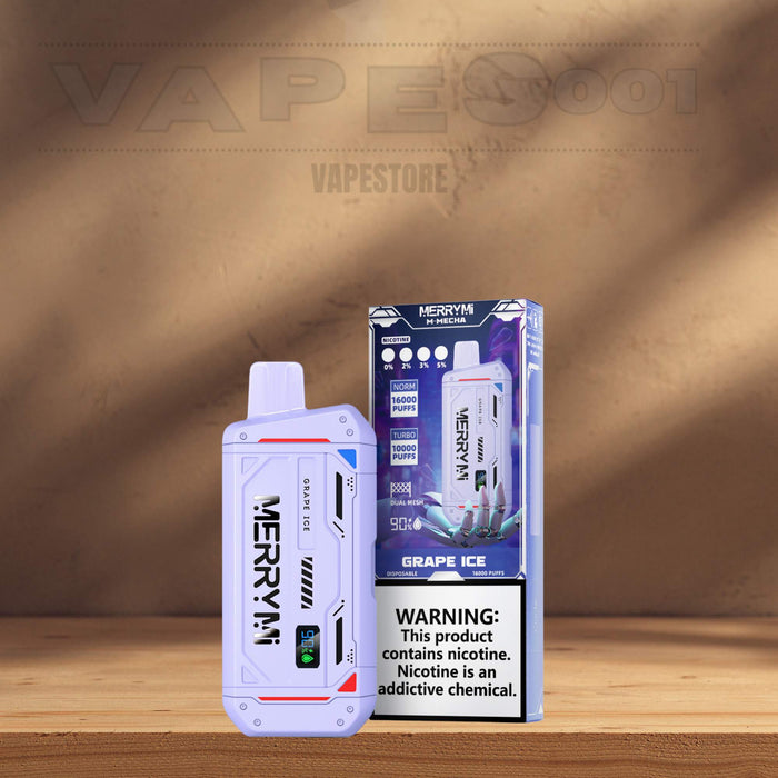 Merry-Mi - M-Mecha 16K - Wegwerp Vape - Disposable