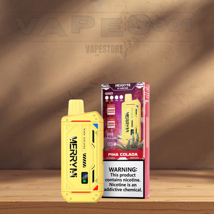 Merry-Mi - M-Mecha 16K - Puffs / Disposable Vape Vapes001 Merry-Mi - M-Mecha 16K - Puffs / Disposable Vape Vapes001