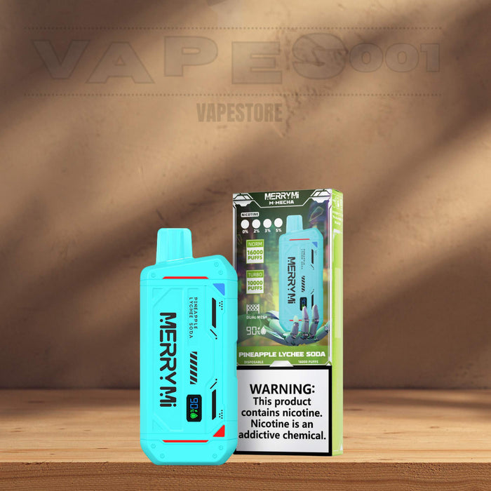 Merry-Mi - M-Mecha 16K - Wegwerp Vape - Disposable