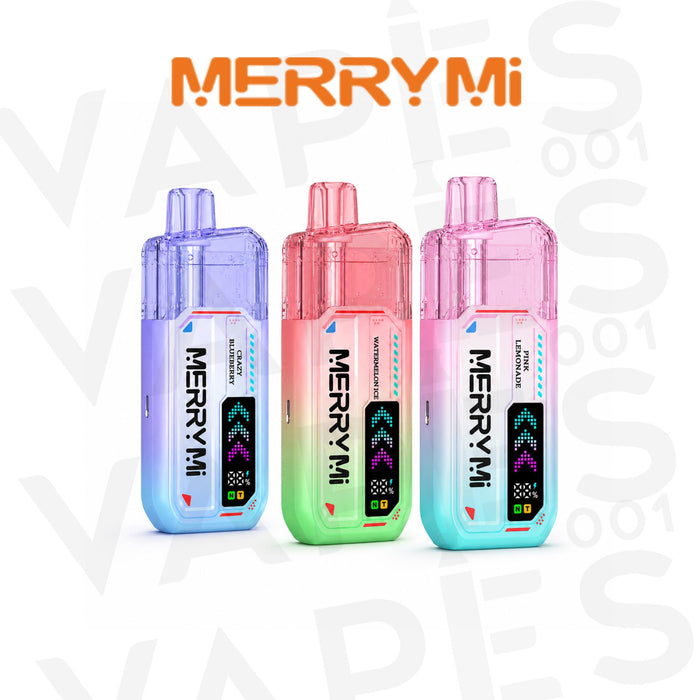 MerryMi - Mecha X 36K - Engangs Vape / Disposable - 3% Nikotin - Turbo Mode 30K