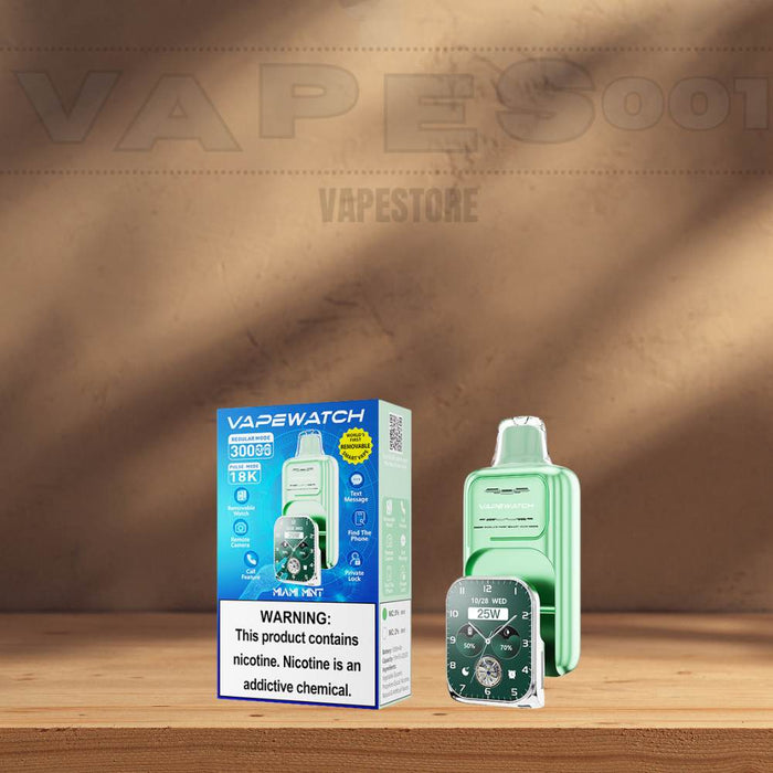 JNR - VapeWatch - 30K - Puff / Vape Jetable - 2% nicotine (NEW)