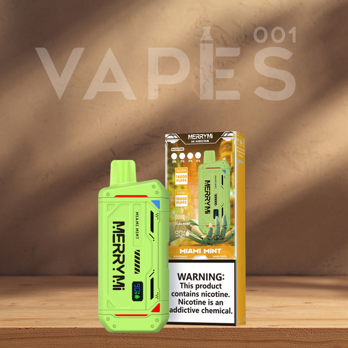 Merry-Mi - M-Mecha 16K - Puffs / Disposable Vape