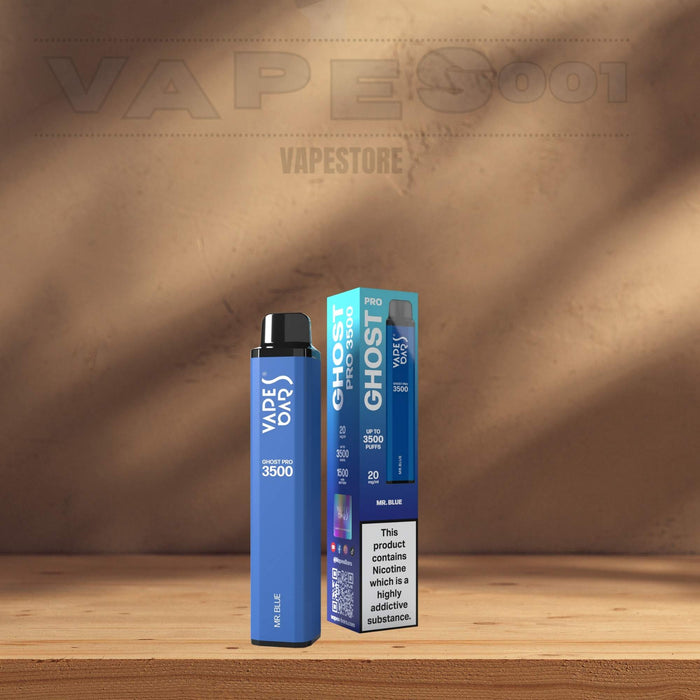 Ghost® Pro 3500 - Puff Jetable / Vape Disposable 2% Nicotine