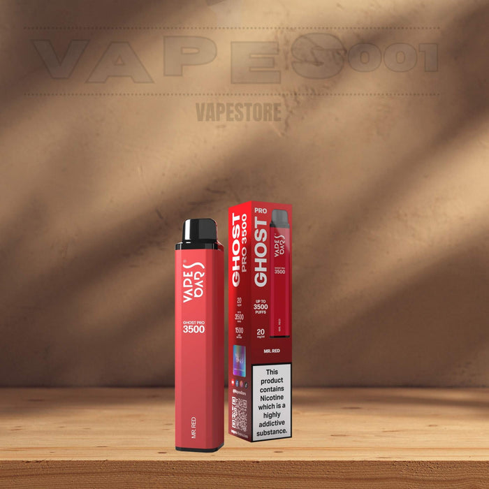 Ghost Pro 3500 - Wegwerp Vape - Disposable 2% Nicotine