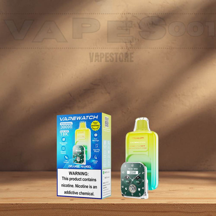 JNR - VapeWatch - 30K - Puff / Vape Jetable - 2% nicotine (NEW)