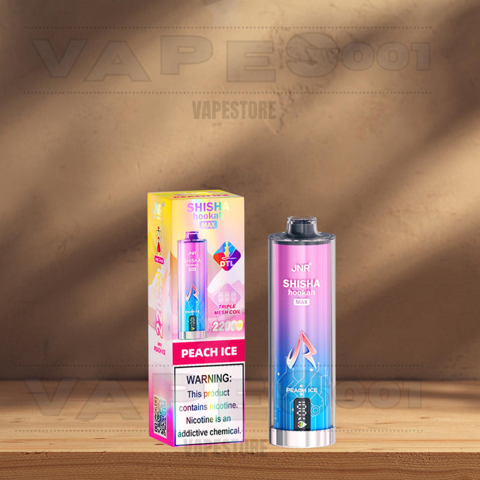 JNR - Shisha Hookah Max 22K - Disposable Puff - 2% nicotine Vapes001 JNR - Shisha Hookah Max 22K - Disposable Puff - 2% nicotine Vapes001