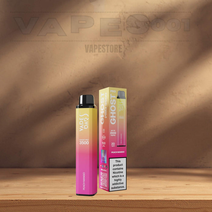 Ghost Pro 3500 - Wegwerp Vape - Disposable 2% Nicotine