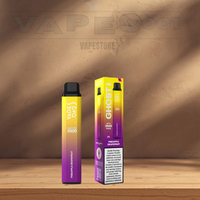 Ghost Pro 3500 - Puff / Disposable Vape 2% Nicotine Vapes001 Ghost Pro 3500 - Puff / Disposable Vape 2% Nicotine Vapes001