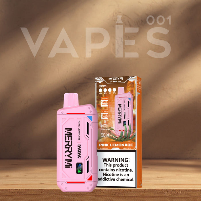 Merry-Mi - M-Mecha 16K - Puffs / Disposable Vape