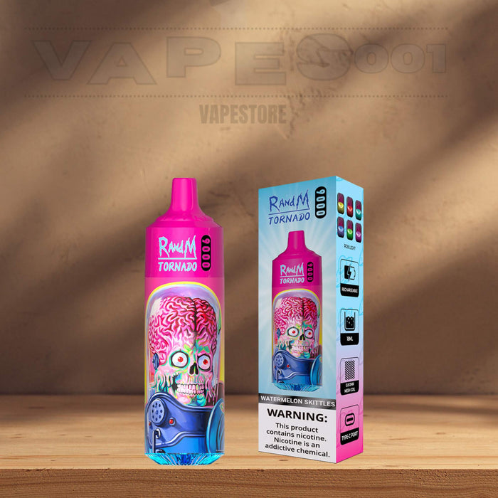 RAndM - Tornado - 9K - Puffs / Disposable Vapes001 RAndM - Tornado - 9K - Puffs / Disposable Vapes001