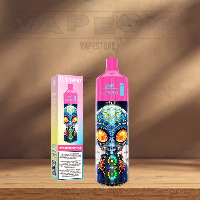JNR - Alien Max - 18K - Disposable Puff Vapes001 JNR - Alien Max - 18K - Disposable Puff Vapes001