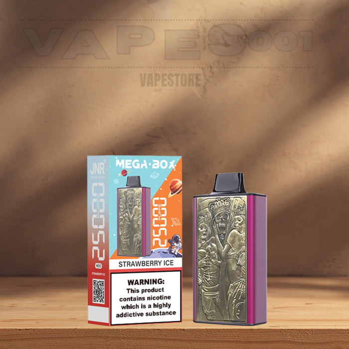 JNR - Mega Box 25K Züge - 2% Nikotin - Einweg Vape / Disposable